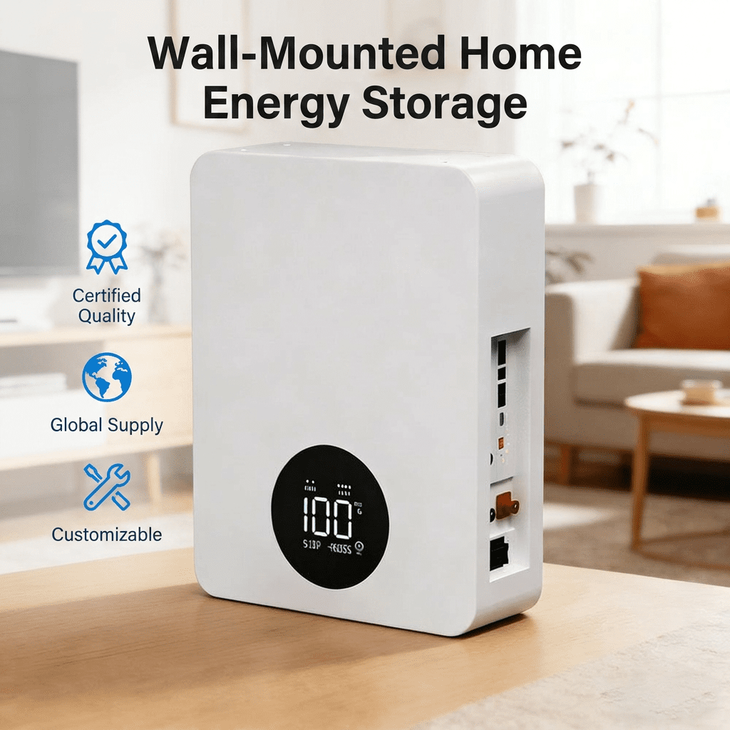 StorXing 5kWh Home Energy Storage System | Wall-Mounted LiFePO4 Battery
